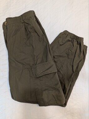 Olive Cargo Pants